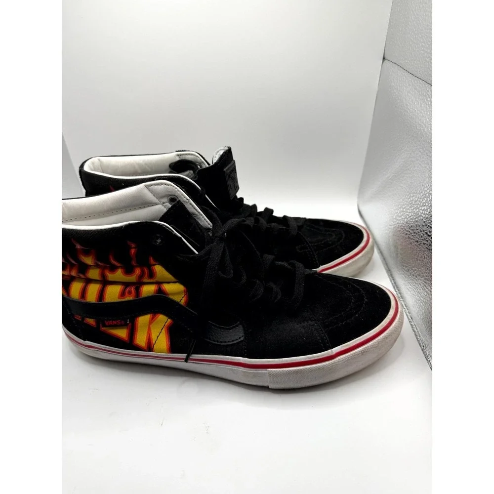 Vans x Thrasher Sk8-Hi Pro Sample VN0A347TOTE Mens 12 Sneakers Black Skate Shoes